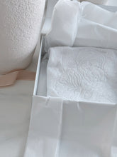 Load image into Gallery viewer, Our Lady Embroidered Blanket and Keepsake Box