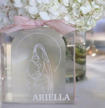 Load image into Gallery viewer, Arched Small Acrylic Holy Icon in Box