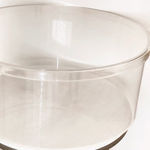 Load image into Gallery viewer, Clear Round Acrylic Christening Box