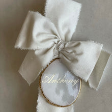 Load image into Gallery viewer, Classic White Palm Sunday Candle