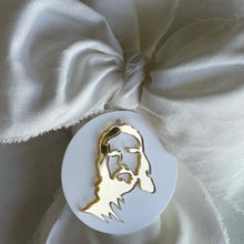 Load image into Gallery viewer, Classic White Palm Sunday Candle