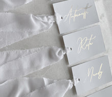 Load image into Gallery viewer, Silk Place Cards