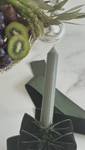 Load and play video in Gallery viewer, Velvet Bow Palm Sunday Candle - Olive
