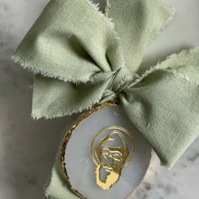 Load image into Gallery viewer, Classic Green Palm Sunday Candle
