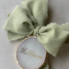 Load image into Gallery viewer, Classic Green Palm Sunday Candle
