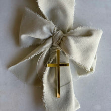 Load image into Gallery viewer, Classic Beige Palm Sunday Candle
