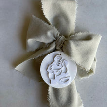 Load image into Gallery viewer, Classic Beige Palm Sunday Candle
