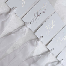 Load image into Gallery viewer, Silk Place Cards
