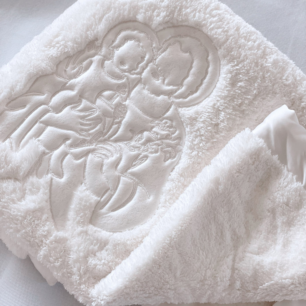 St Joseph Embroidered Heirloom Blanket and Keepsake Box